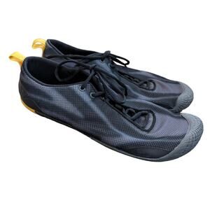 Tesla Bare Trek Running Shoes Men 12 Minimalist Sneakers Black Barefeet